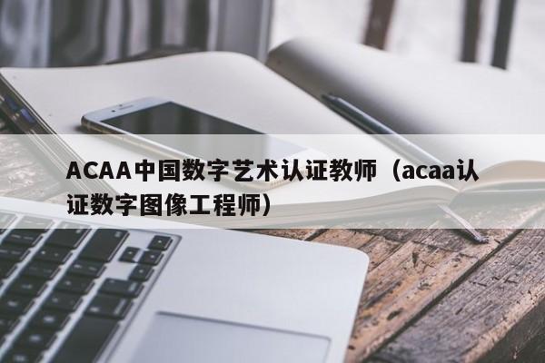 ACAA中国数字艺术认证教师（acaa认证数字图像工程师）