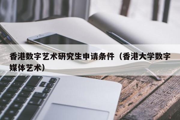 香港数字艺术研究生申请条件（香港大学数字媒体艺术）